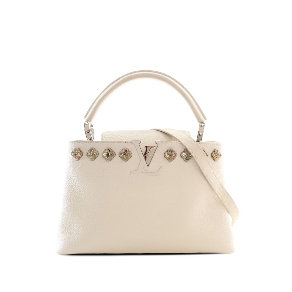 Pre-Loved Louis Vuitton Taurillon Flowers Capucines PM